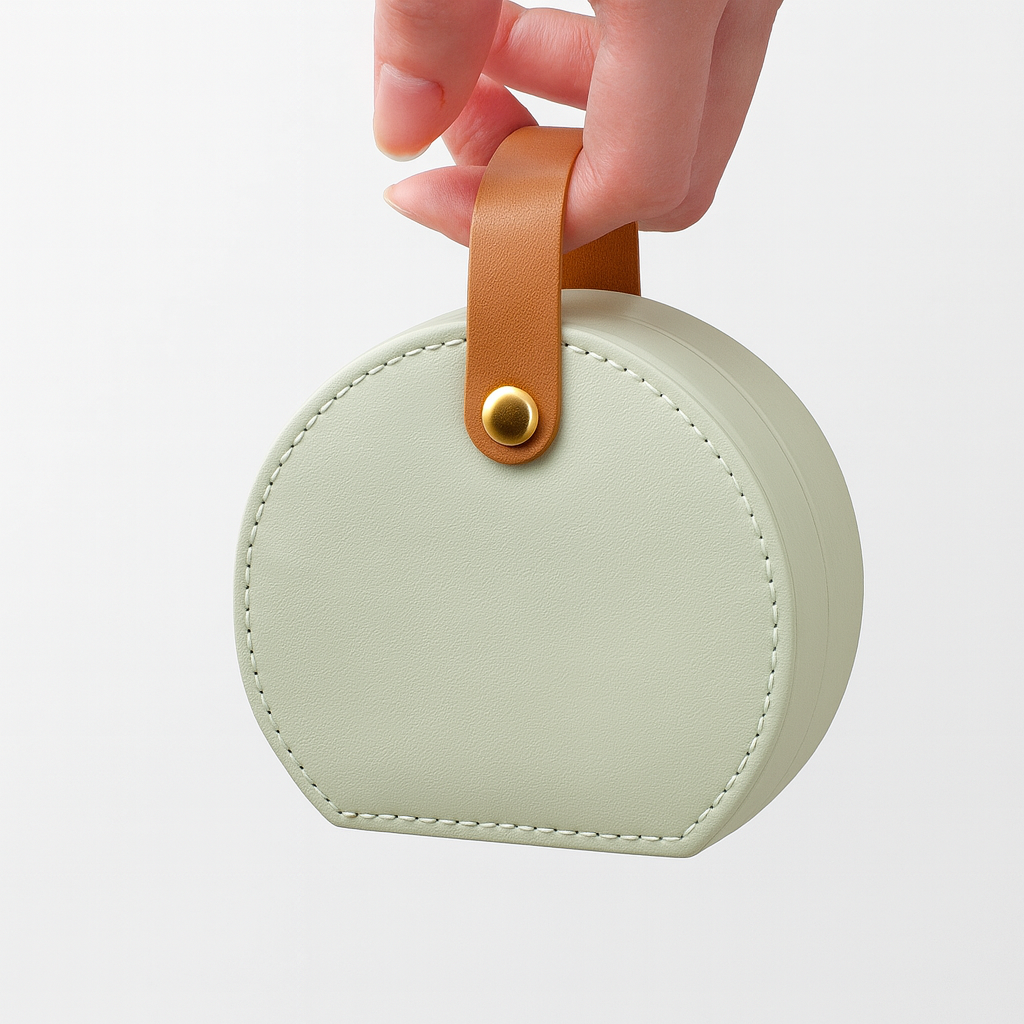 Boîte à Bijoux Ronde format Pochette