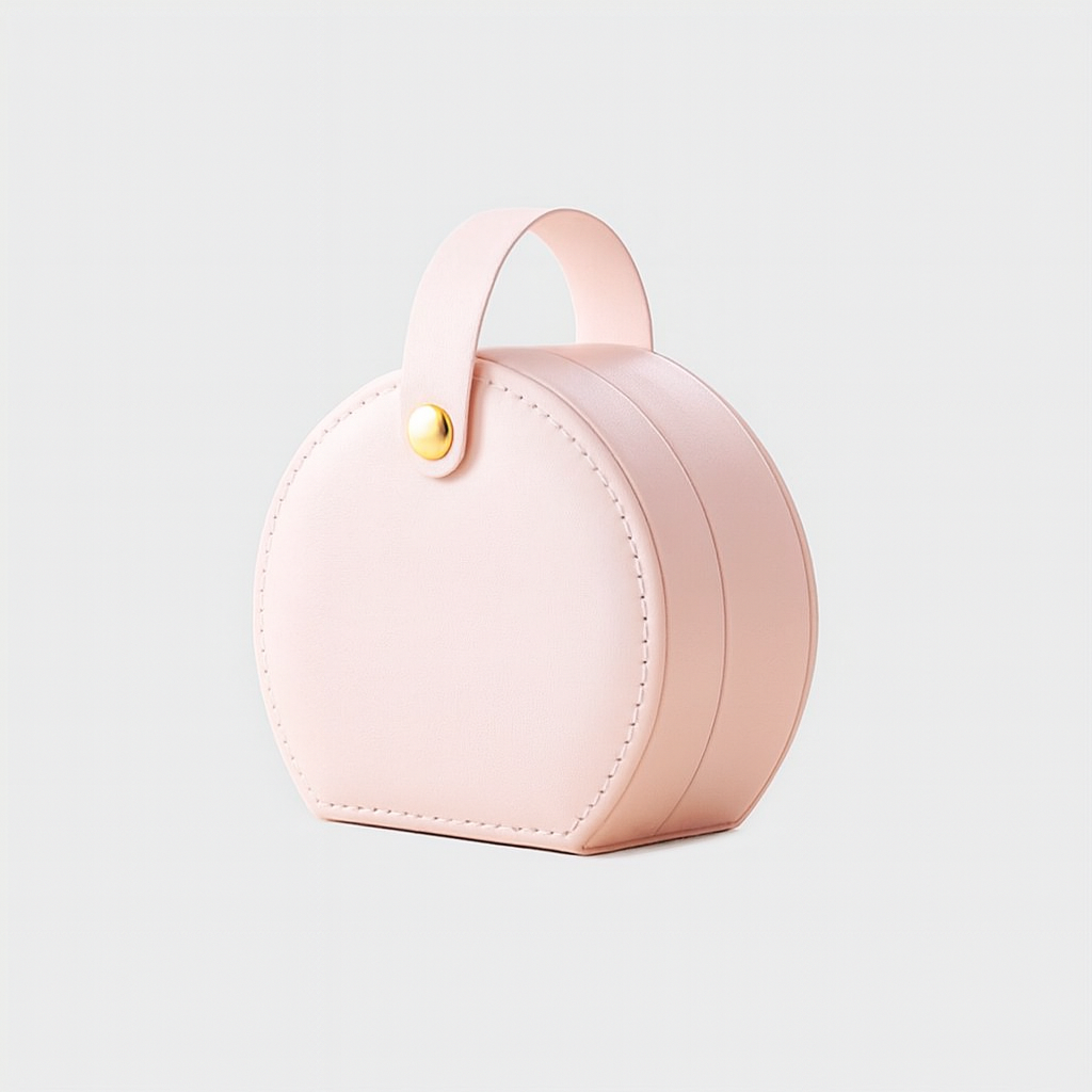 Boîte à Bijoux Ronde format Pochette