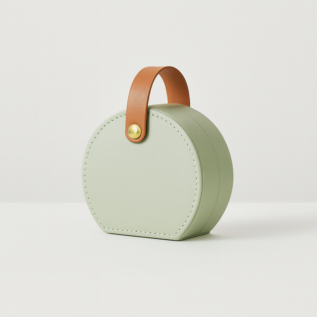 Boîte à Bijoux Ronde format Pochette
