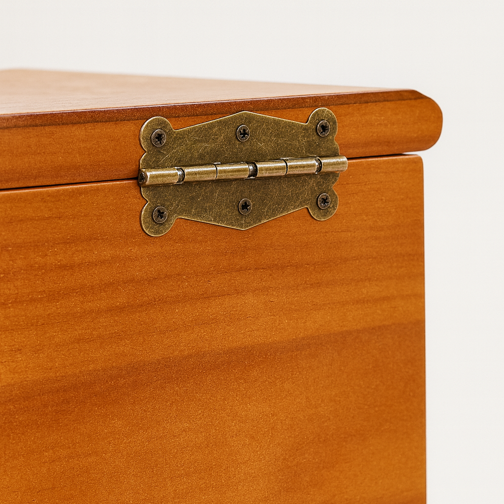 Boîte à Bijoux Raffinée en Bois et Velours